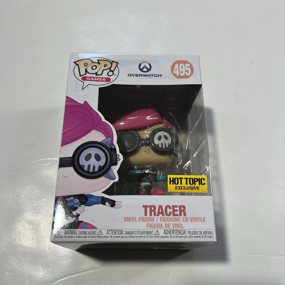Funko Pop! OverWatch Tracer Hot Topic Exclusive #495 - Picture 1 of 6